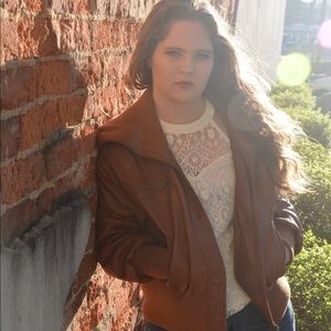 🚨SOLD Leather jacket